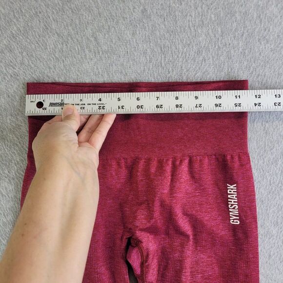 Gymshark Leggings Womens S Red Adapt Ombre Seamless Dip Dye Shaping Lifting Gym - Picture 8 of 12